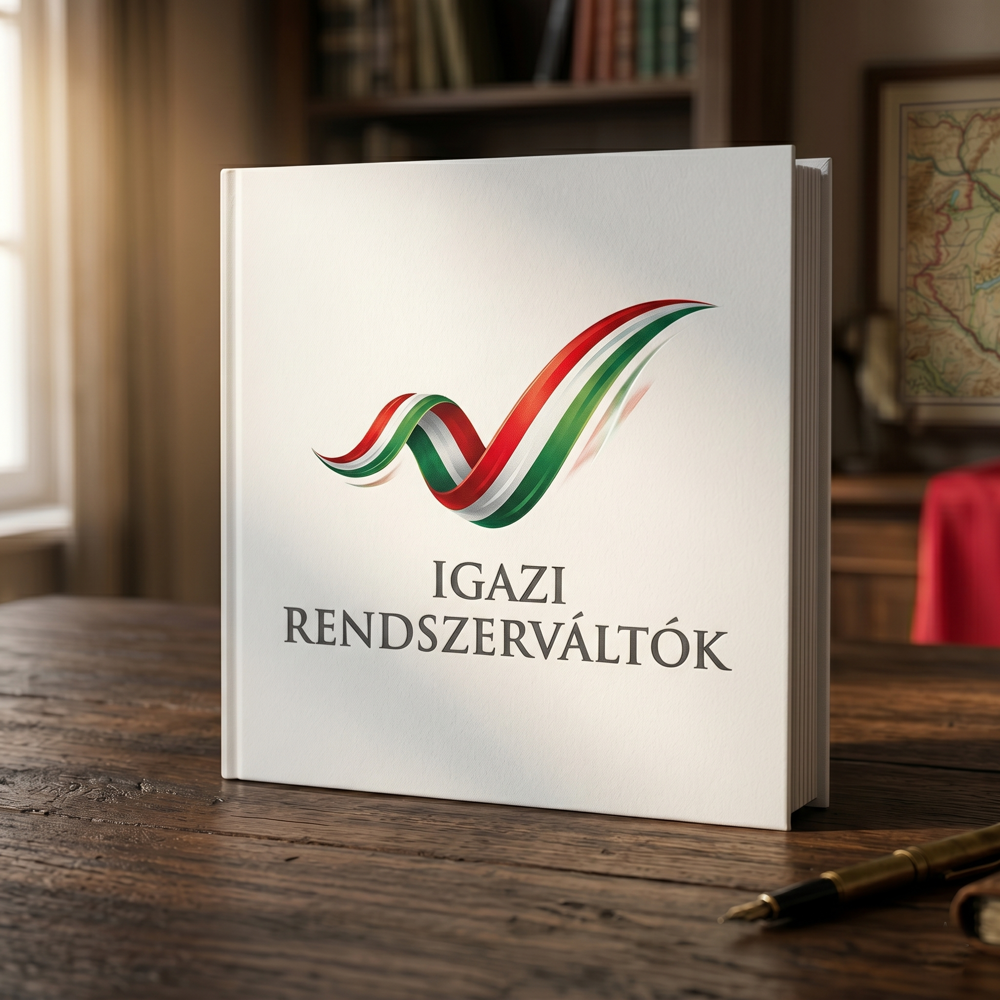 Igazi Rendszerváltók 200 oldalas prémium album látványterve